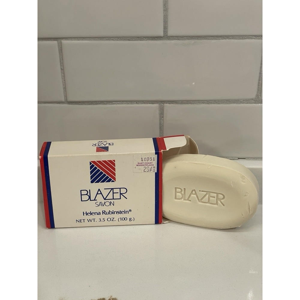 Vintage Helena Rubinstein Blazer Soap Bar Bath Scented Perfumed 3.5 oz/100‎ g